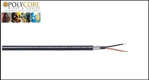 2.5 Sq.mm 2 Core Copper Armoured Control Cable