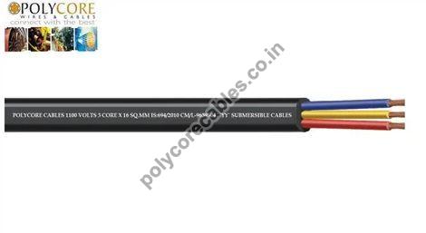 16 Sq.mm 3 Core Submersible Cable
