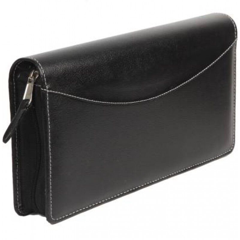 Cheque Book Holder, Color : Black