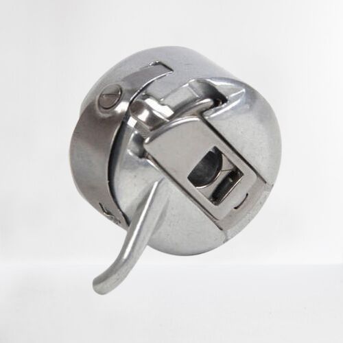 Round Metal Bobbin Case, Color : Silver