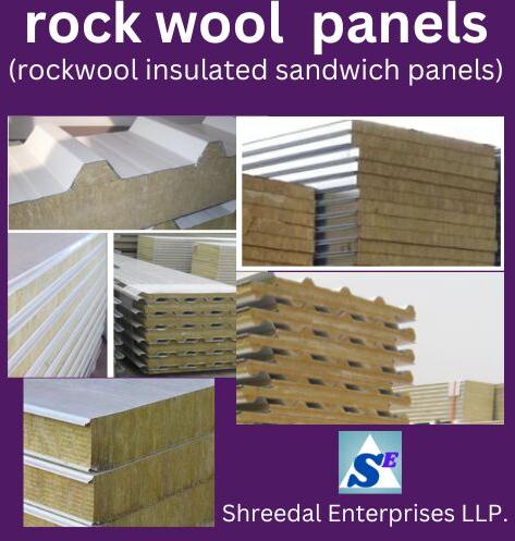 Rockwool panel, Density : 80 - 120 Kg.