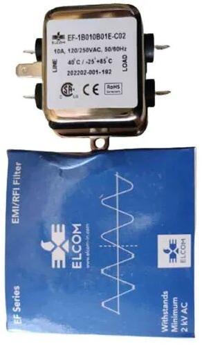 Elcom 50 Hz Stainless Steel Power Line Filter, Color : Silver