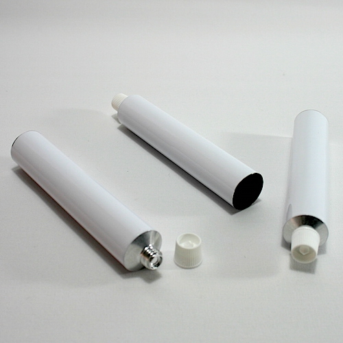 Aluminum collapsible tubes, for Pharmaceutical, Cosmetic, Length : Custom