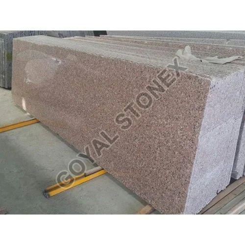 Goyal Stonex Flamed Alaska Brown Granite Slab, for Countertop, Flooring, Size : Multisizes