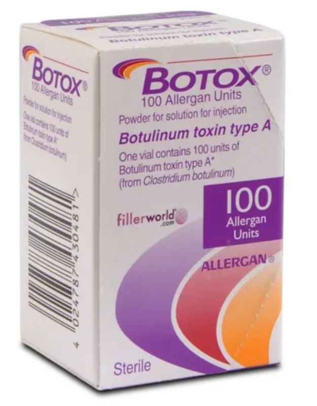 Botox Injection, Packaging Type : Paper Box, Packaging Size : 50 Units / Vial