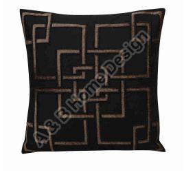 Square Embroidered Phulkari Velvet Cushion Cover, For Sofa, Bed, Chairs, Style : Modern