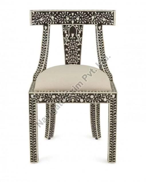Customised Handcrafted Bone Inlay Chair, Feature : Durable, Eco-friendly, Fine Finished, Shiney