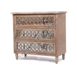 Rectangular Mango Wood Wooden Chest Of Drawer, for Home, Industries