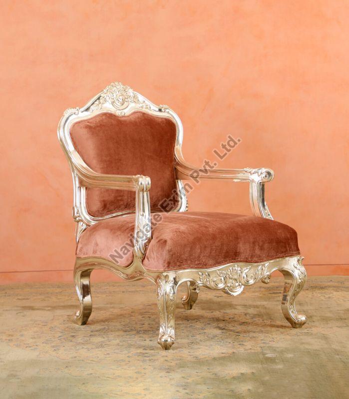 Polished Silver Coated Sofa Chair, Feature : High Strength, Attractive Designs