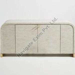 Customised Waterfall Bone Inlay Sideboard, Feature : Durable, Eco-Friendly, Fine Finished, Shiney