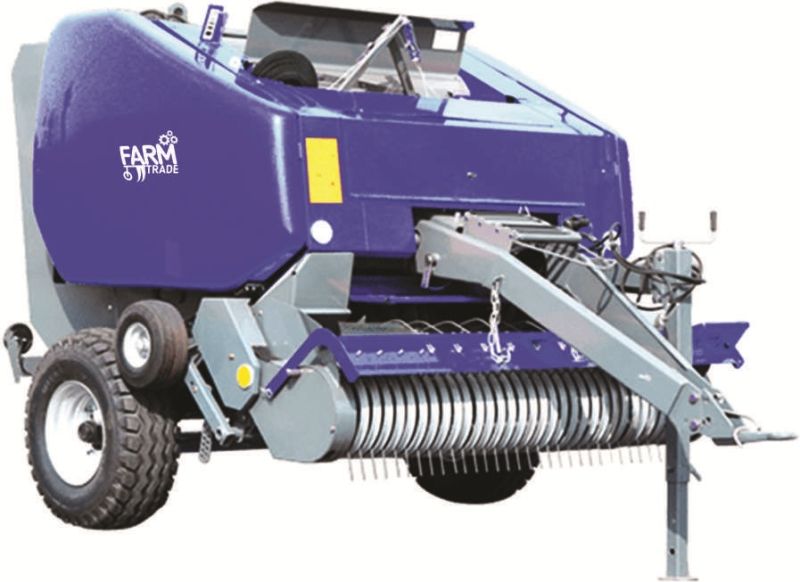 Blue Round Straw Baler, for Agriculture Use, Automation Grade Semi Automatic at Best Price in