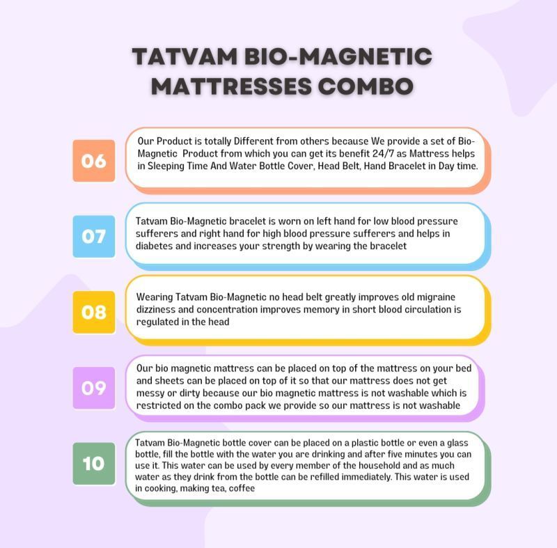 Bio Magnetic Mattress