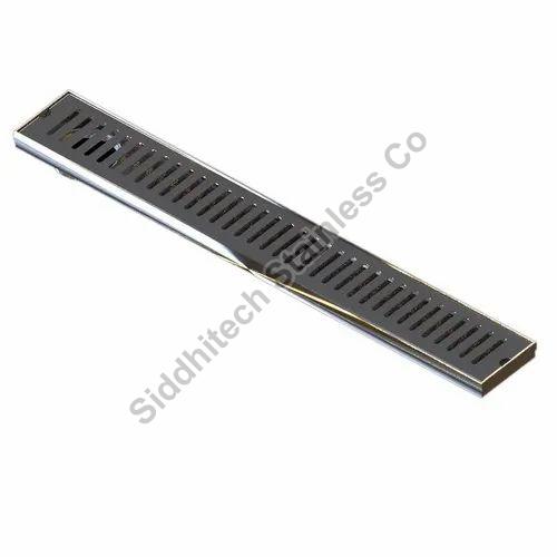 SSCO Stainless Steel Channel Delta Shower Drain, for Bathrooms