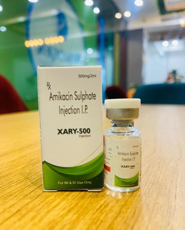 Amikacin Sulphate Injection, Packaging Type : Box