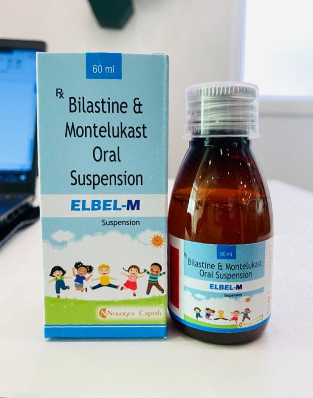 Bilastine And Montelukast Oral Suspension, Packaging Type : Plastic Bottles