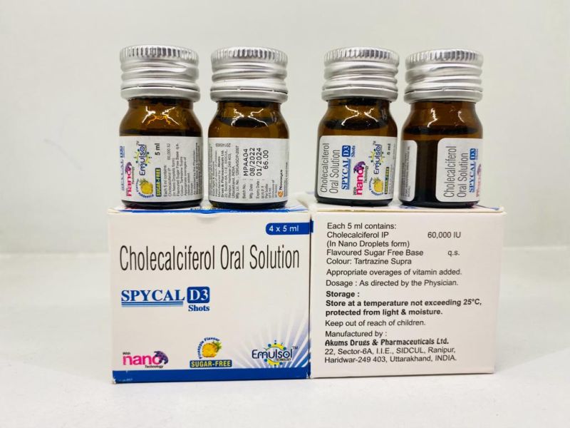Liquid Cholecalciferol Oral Solution, Packaging Type : Bottle