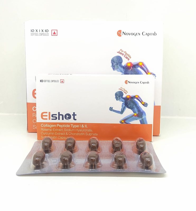 Elshot Softgel Capsules, Grade Standard : Medicine Grade