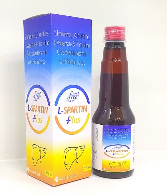 L-Spartin Plus Syrup, Packaging Type : Bottle