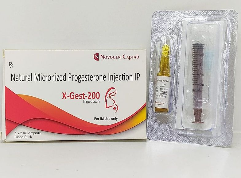 X-Gest-200 Natural Micronised Progesterone Injection