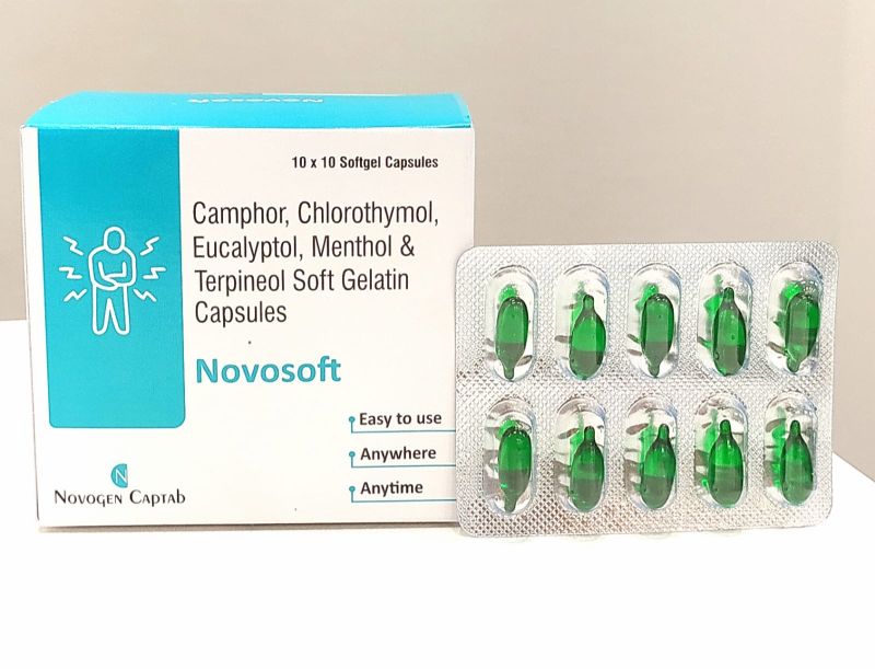 Novosoft Softgel Capsules, Grade Standard : Medicine Grade