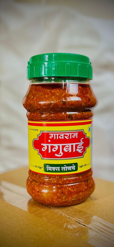 Gavran Gangubai mixed pickle, Packaging Size : 2 kg