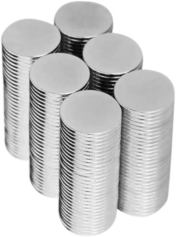 Metallic Polished 12x1 mm Neodymium Magnet, for Industrial Use