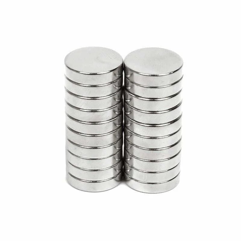 Metallic Polished 12x3 mm Neodymium Magnet, for Industrial Use