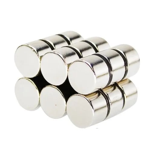 Metallic Polished 15x10 mm Neodymium Magnet, for Industrial Use