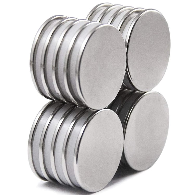 Metallic Polished 30x10 mm Neodymium Magnet, for Industrial Use