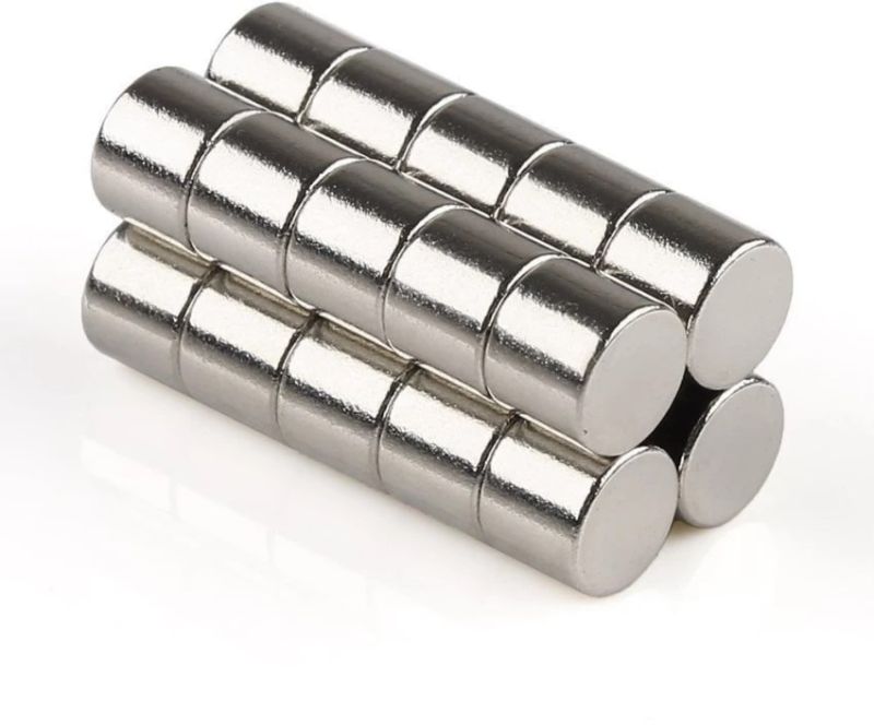 Metallic Polished 9x4 mm Neodymium Magnet, for Industrial Use