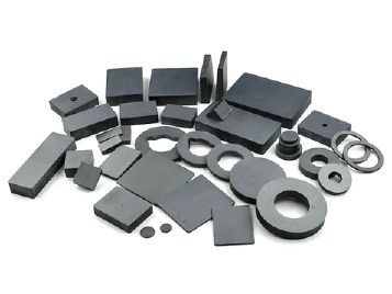 Grey Polished Ferrite Magnet, for Industrial Use, Size : Standard