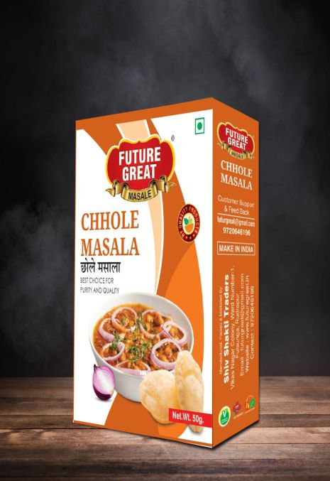Blended Chhole Masala, for Cooking, Packaging Type : Plastic Pouch, Plastic Packet, Paper Box, Plastic Sack