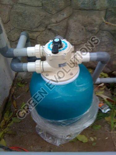 Semi Automatic Swimming Pool Sand Filter, Voltage : 220V