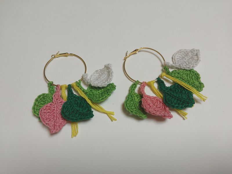 Crochet Earrings, Style : Modern