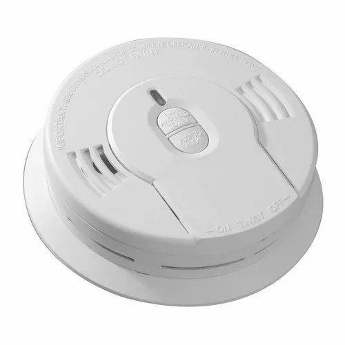 White Round Plastic Addressable Smoke Detector