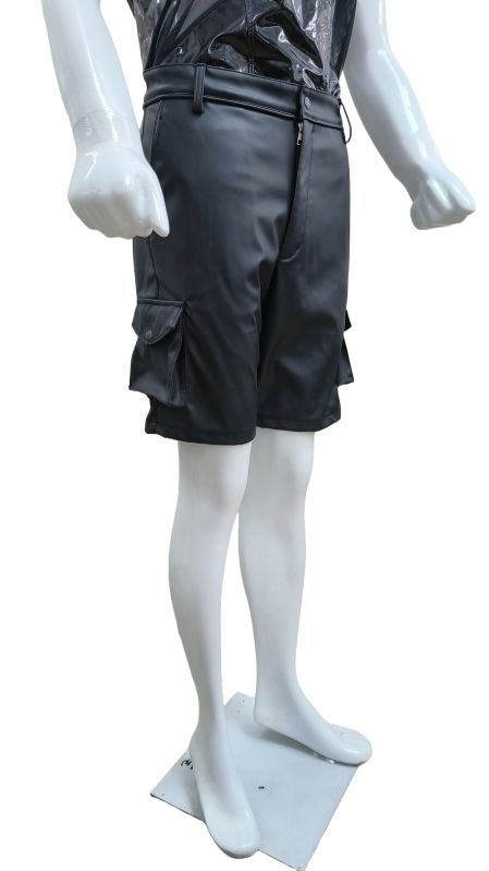 Zorba International Mens Faux Leather Shorts, Feature : Eco Friendly, Stylish