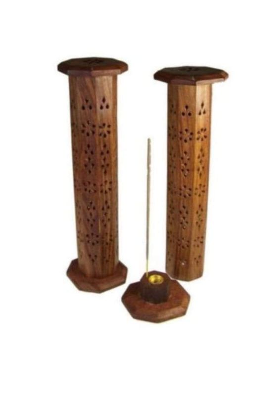 wooden incense holders