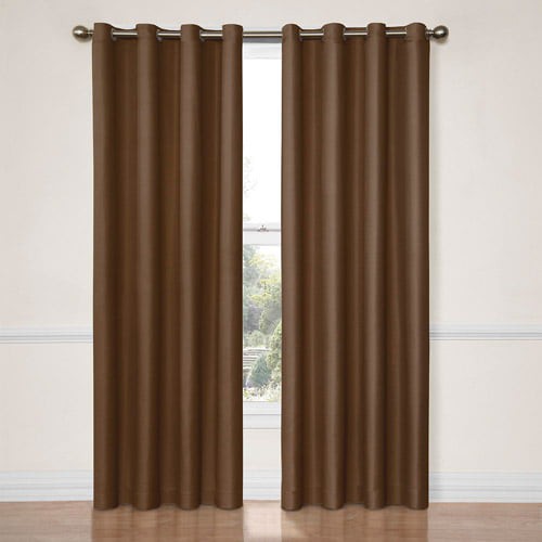 Brown Plain Polyester Door Curtain, Size : 37 X 84 Inch, 37 X 95 Inch