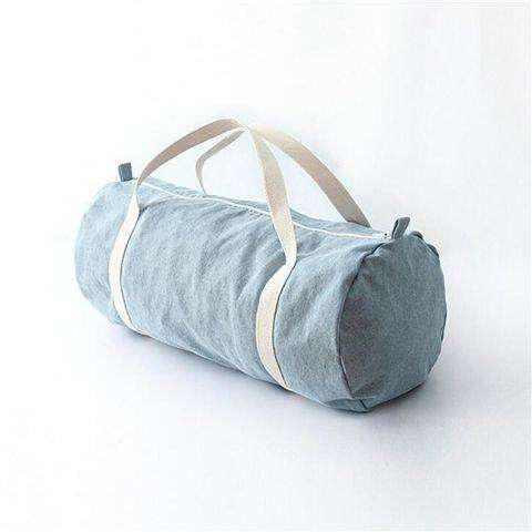 Plain Cotton Denim Duffle Bag, Color : Sky Blue