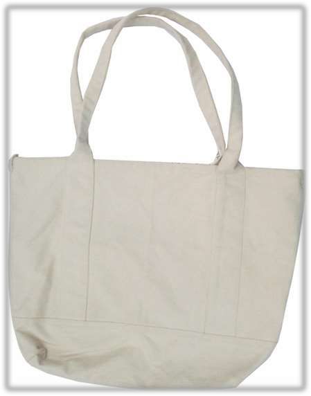 Plain Canvas Shopping Bag, Size : 35x45 cm