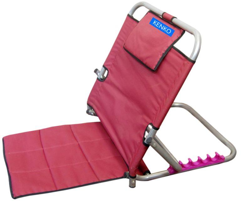 Red Standard Pu Foam Folding Back Rest, for Outdoor, Travelling