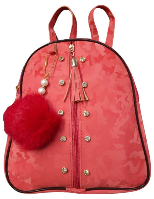 Ladies Polyester Backpack Bag
