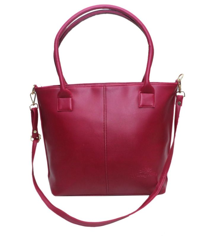 Plain Ladies Polyester Shoulder Bags, for Office Use, Feature : Fine Finish, Easy To Carry