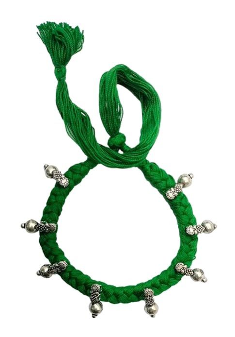 nl2026grn Athizay Thread Necklace