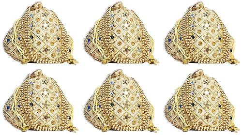 ptlcombo605 6 Pcs Potli Bags
