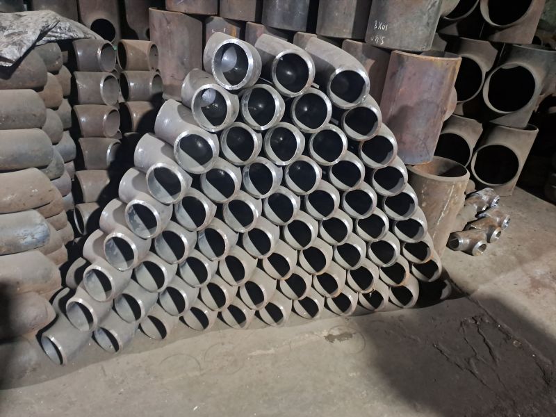 Non Polished A105 Carbon Steel Elbows, For Constructional, Manufacturing Industry, Dimension : 10-100mm