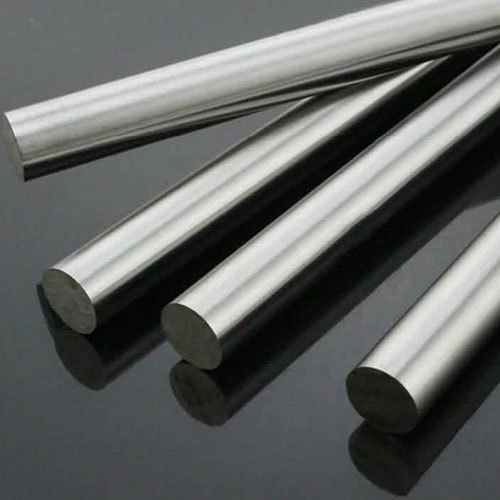 Silver Polished Stainless Steel Round Rod, for Industrial, Feature : Fine Finishing, High Strength