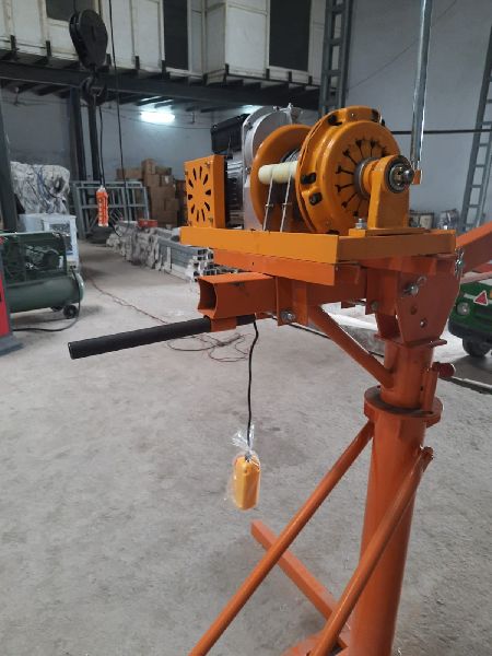 Mini Crane 60kg Single Phase, For Construction, Feature : Easy To Use, Heavy Weight Lifting, Strong