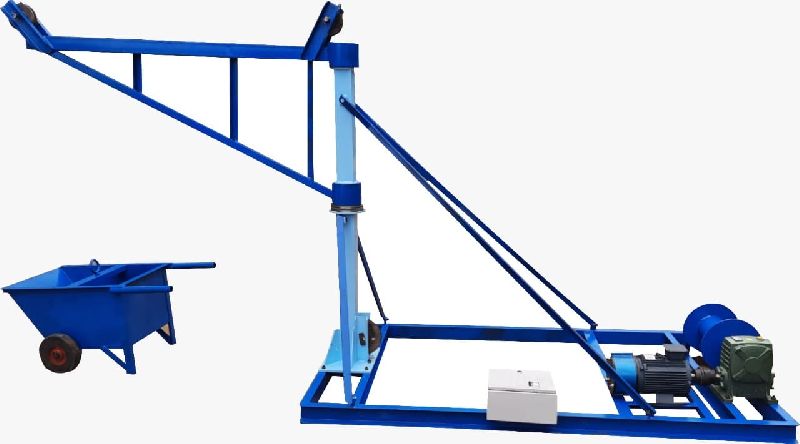 Monkey Hoist Mini Crane 1000kg, For Construction, Feature : Customized Solutions, Easy To Use, Heavy Weight Lifting