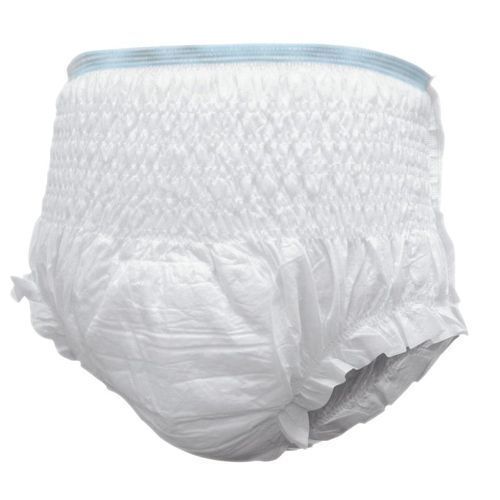 White Plain Pure Cotton Disposable Adult Diaper